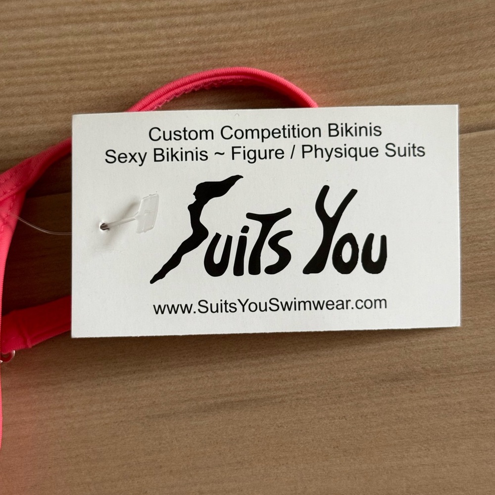 Suits You Pink Competition Posing Bikini